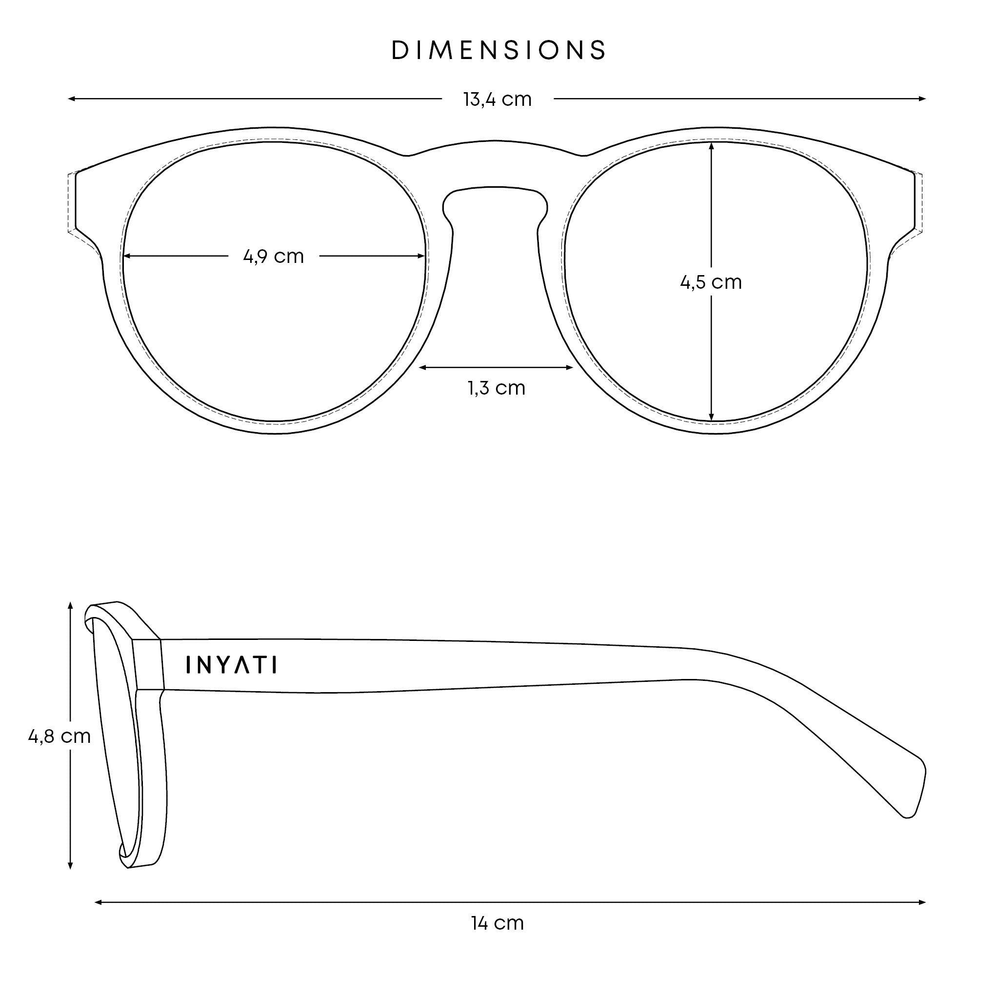 Sonnenbrille rund "INY-05"