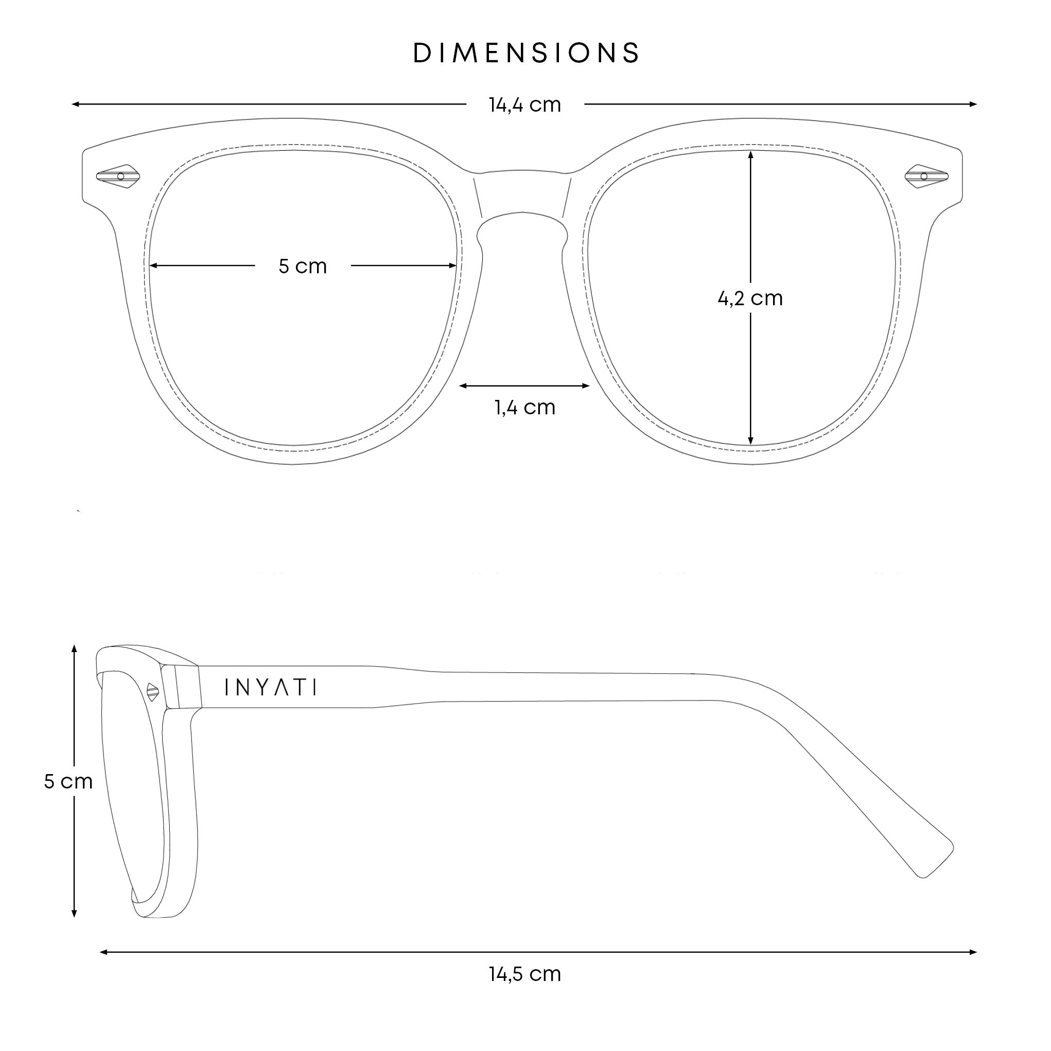 Sonnenbrille basic "INY-14"